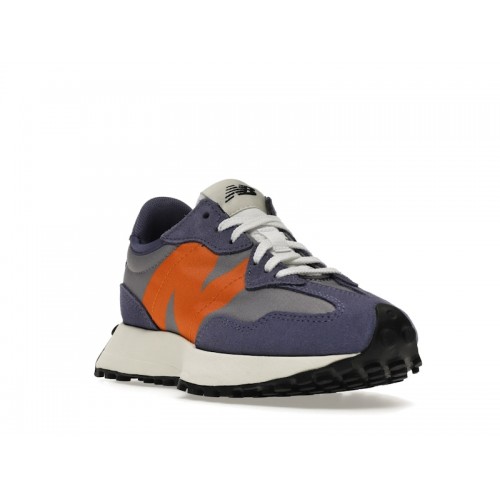 Кроссы New Balance 327 Magnetic Blue (W) - женская сетка размеров