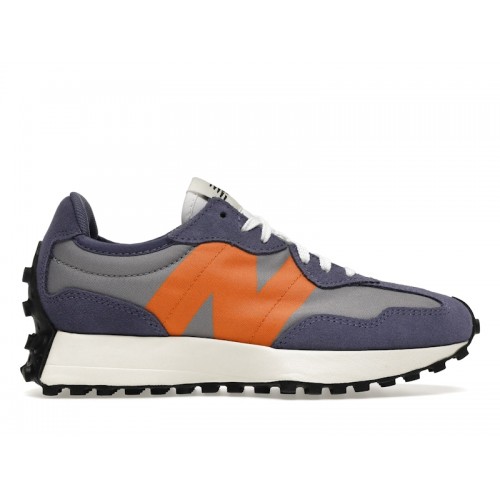 Кроссы New Balance 327 Magnetic Blue (W) - женская сетка размеров