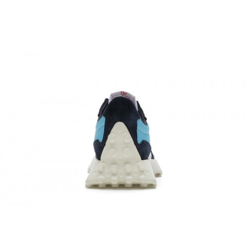 Кроссы New Balance 327 Navy White (W) - женская сетка размеров