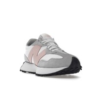 Женские кроссовки New Balance 327 White Rain Cloud Pink Haze (W)