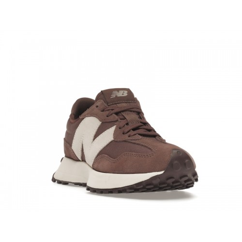 Кроссы New Balance 327 Black Fig (W) - женская сетка размеров