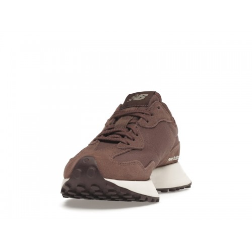 Кроссы New Balance 327 Black Fig (W) - женская сетка размеров