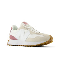 Женские New Balance 327 White Pink (W)