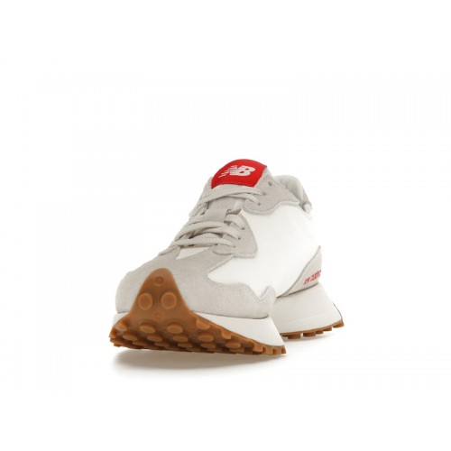 Кроссы New Balance 327 Moonbeam True Red (W) - женская сетка размеров