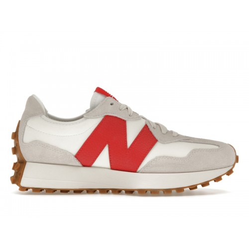 Кроссы New Balance 327 Moonbeam True Red (W) - женская сетка размеров