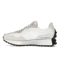 Женские кроссовки New Balance 327 White Grey Black Light Pink (W)