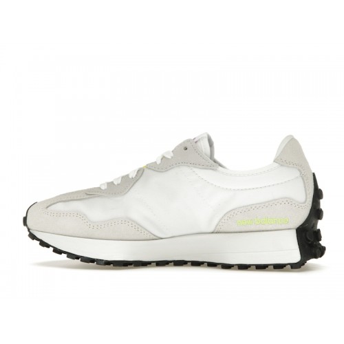 Кроссы New Balance 327 Grey White Reflection Yellow (W) - женская сетка размеров