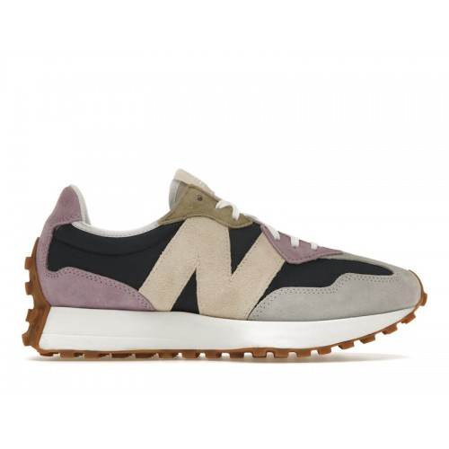 Кроссы New Balance 327 Natural Indigo Raw Amethyst (W) - женская сетка размеров