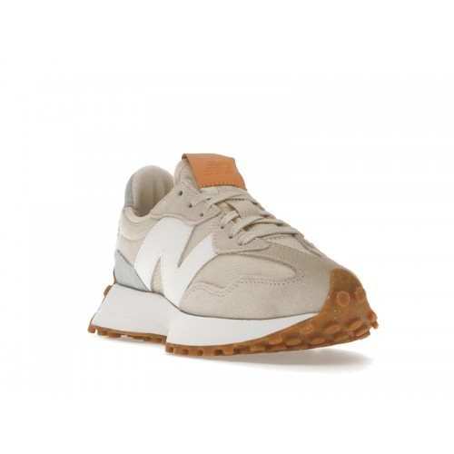 Кроссы New Balance 327 Calm Taupe Morning Fog (W) - женская сетка размеров