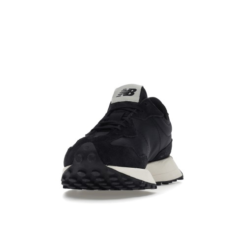 Кроссы New Balance 327 Black Leopard Print White (W) - женская сетка размеров