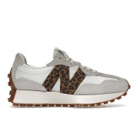 Женские кроссовки New Balance 327 Sea Salt Phantom Leopard Print Workwear (W)