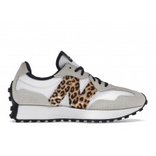Женские кроссовки New Balance 327 White Leopard (W)