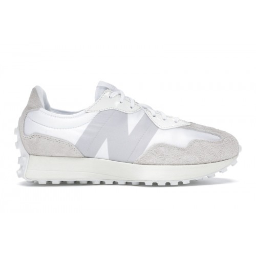 Кроссы New Balance 327 White Moonbeam (W) - женская сетка размеров
