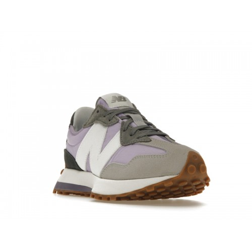 Кроссы New Balance 327 Cyber Lilac (W) - женская сетка размеров