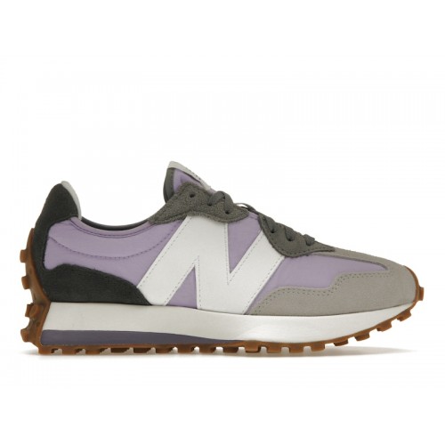 Кроссы New Balance 327 Cyber Lilac (W) - женская сетка размеров