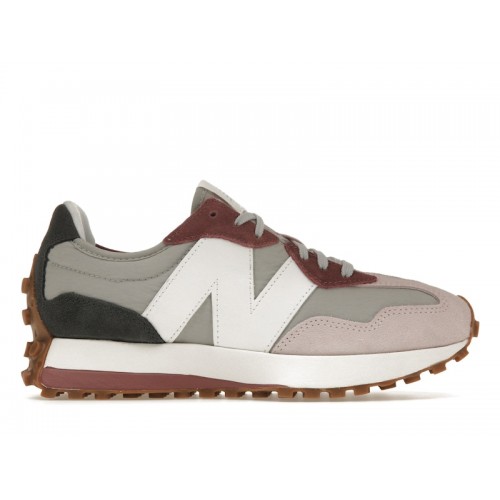 Кроссы New Balance 327 Stone Pink Raincloud (W) - женская сетка размеров