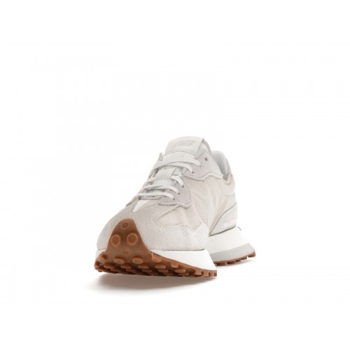 Кроссы New Balance 327 White Beige Gum (W) - женская сетка размеров