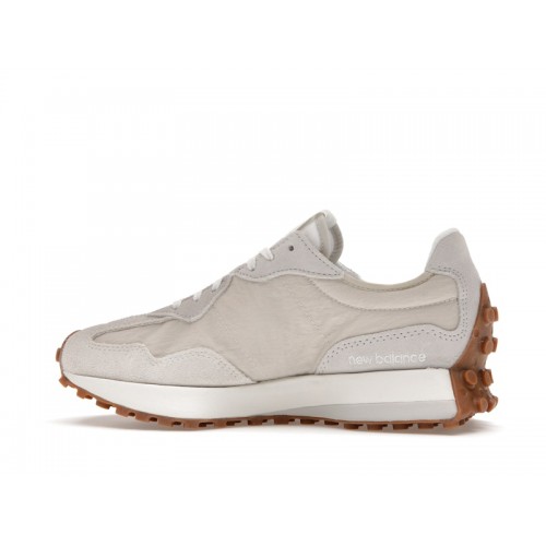 Кроссы New Balance 327 White Beige Gum (W) - женская сетка размеров