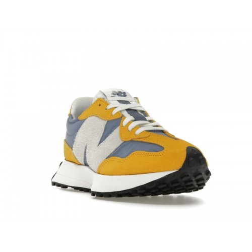 Кроссы New Balance 327 Orange Purple - мужская сетка размеров