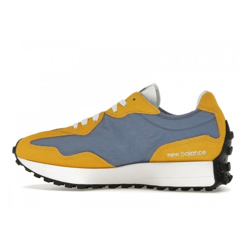 Кроссы New Balance 327 Orange Purple - мужская сетка размеров
