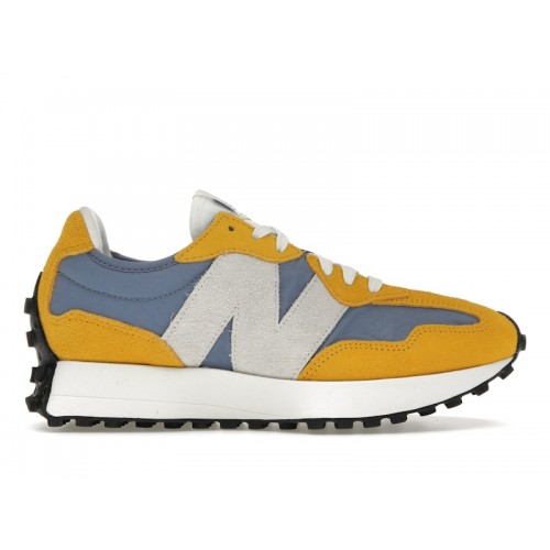 Кроссы New Balance 327 Orange Purple - мужская сетка размеров