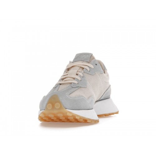 Кроссы New Balance 327 Light Beige (W) - женская сетка размеров