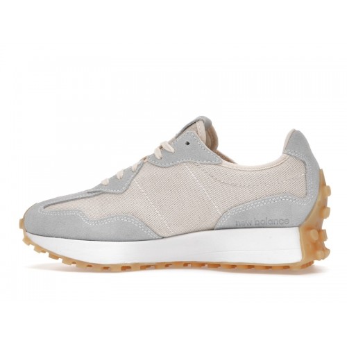 Кроссы New Balance 327 Light Beige (W) - женская сетка размеров