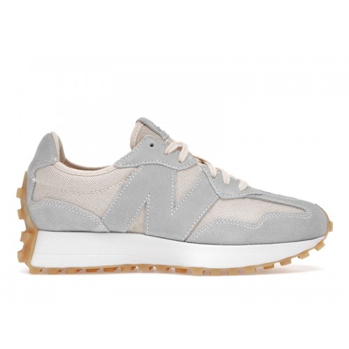 Кроссы New Balance 327 Light Beige (W) - женская сетка размеров