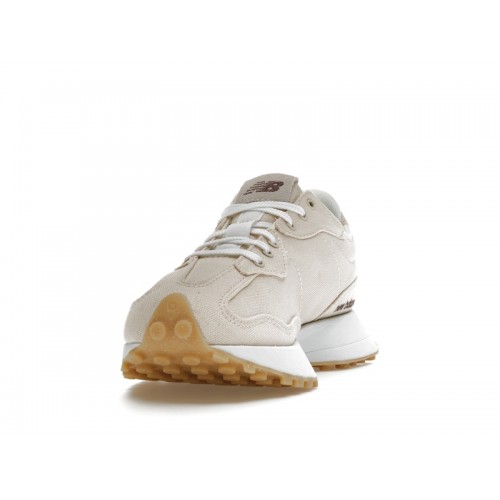 Кроссы New Balance 327 Macadamia Nut Rose Water White (W) - женская сетка размеров