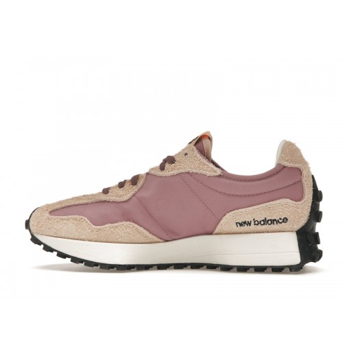 Кроссы New Balance 327 White Black Pink (W) - женская сетка размеров