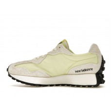 Женские кроссовки New Balance 327 White Black Grey Yellow (W)