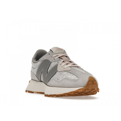 Кроссы New Balance 327 Rain Cloud Rose Water (W) - женская сетка размеров
