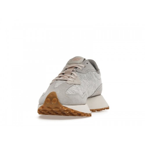 Кроссы New Balance 327 Rain Cloud Rose Water (W) - женская сетка размеров