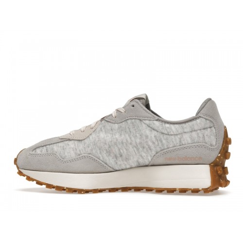 Кроссы New Balance 327 Rain Cloud Rose Water (W) - женская сетка размеров