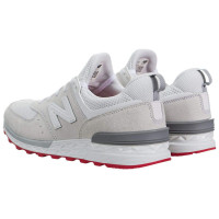Женские New Balance 574 Sport Off White Red (W)