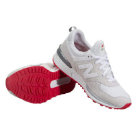 Женские New Balance 574 Sport Off White Red (W)