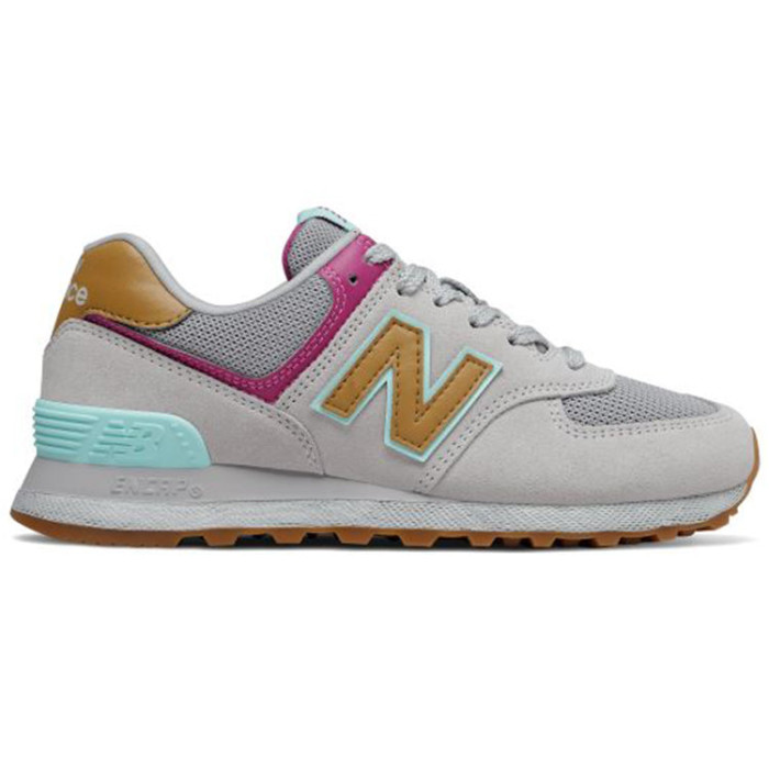 New Balance 574 Grey Multi (W) - женская сетка размеров New Balance 574 Grey Multi (W) - женская сетка размеров