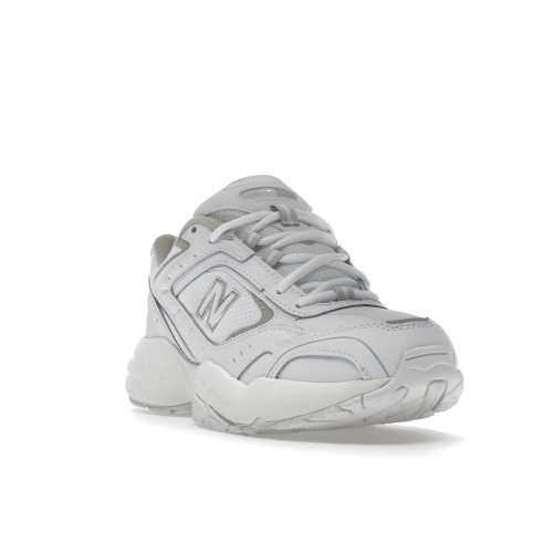 Кроссы New Balance 452 White Light Cliff Grey (W) - женская сетка размеров