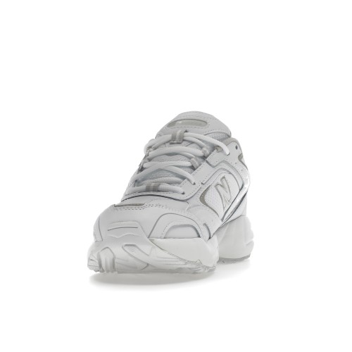 Кроссы New Balance 452 White Light Cliff Grey (W) - женская сетка размеров