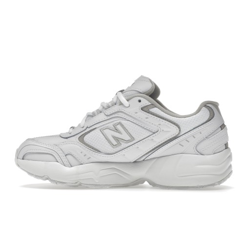 Кроссы New Balance 452 White Light Cliff Grey (W) - женская сетка размеров