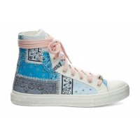 AMIRI Bandana Reconstructed Sunset Light Blue