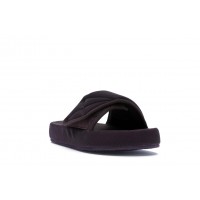 Тапки Yeezy Supply Nylon Slipper Oxblood