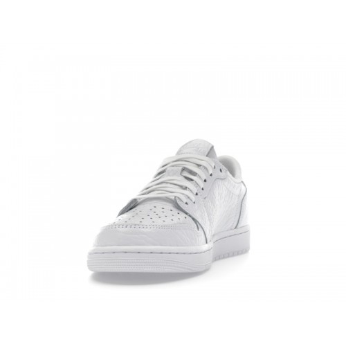 Jordan 1 Retro Low NS Triple White (2016) - мужская сетка размеров