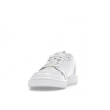 Jordan 1 Retro Low Swooshless Triple White (2025)