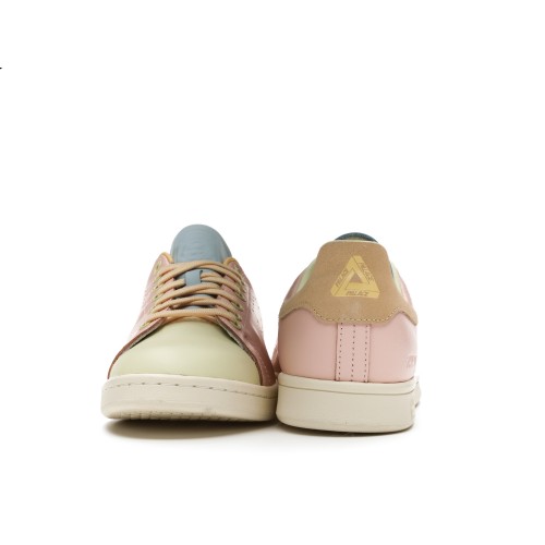 Кроссы adidas Stan Smith Palace Pink Yellow - мужская сетка размеров