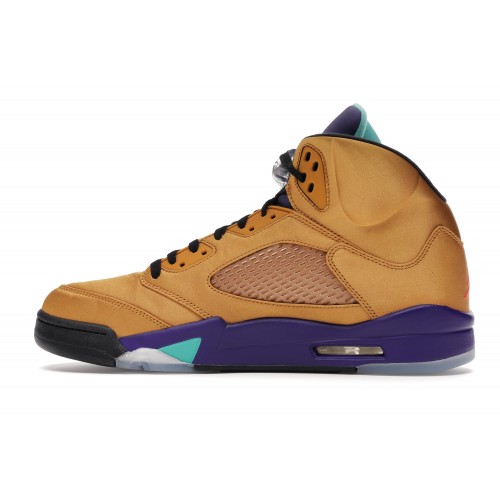 Кроссы Jordan 5 Retro Fresh Prince (F&F) - мужская сетка размеров