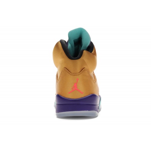 Кроссы Jordan 5 Retro Fresh Prince (F&F) - мужская сетка размеров