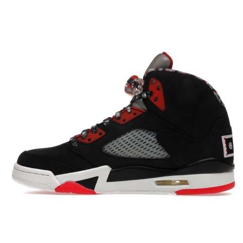 Кроссы Jordan 5 Retro Quai 54 (Friends & Family) (2021) - мужская сетка размеров