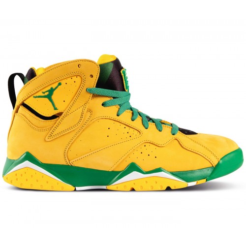 Кроссы Jordan 7 Retro Oregon Ducks PE - мужская сетка размеров