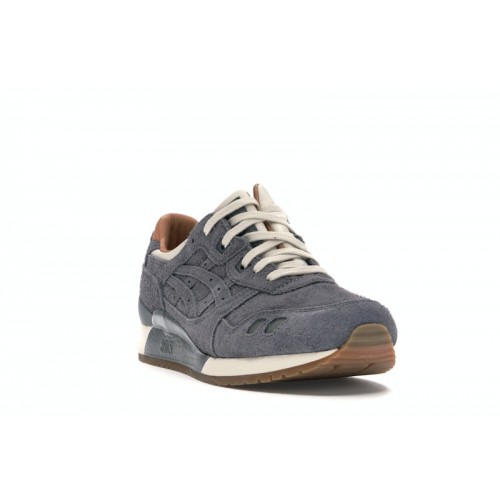 Кроссы ASICS Gel-Lyte III Packer Shoes x J. Crew Charcoal Suede - мужская сетка размеров